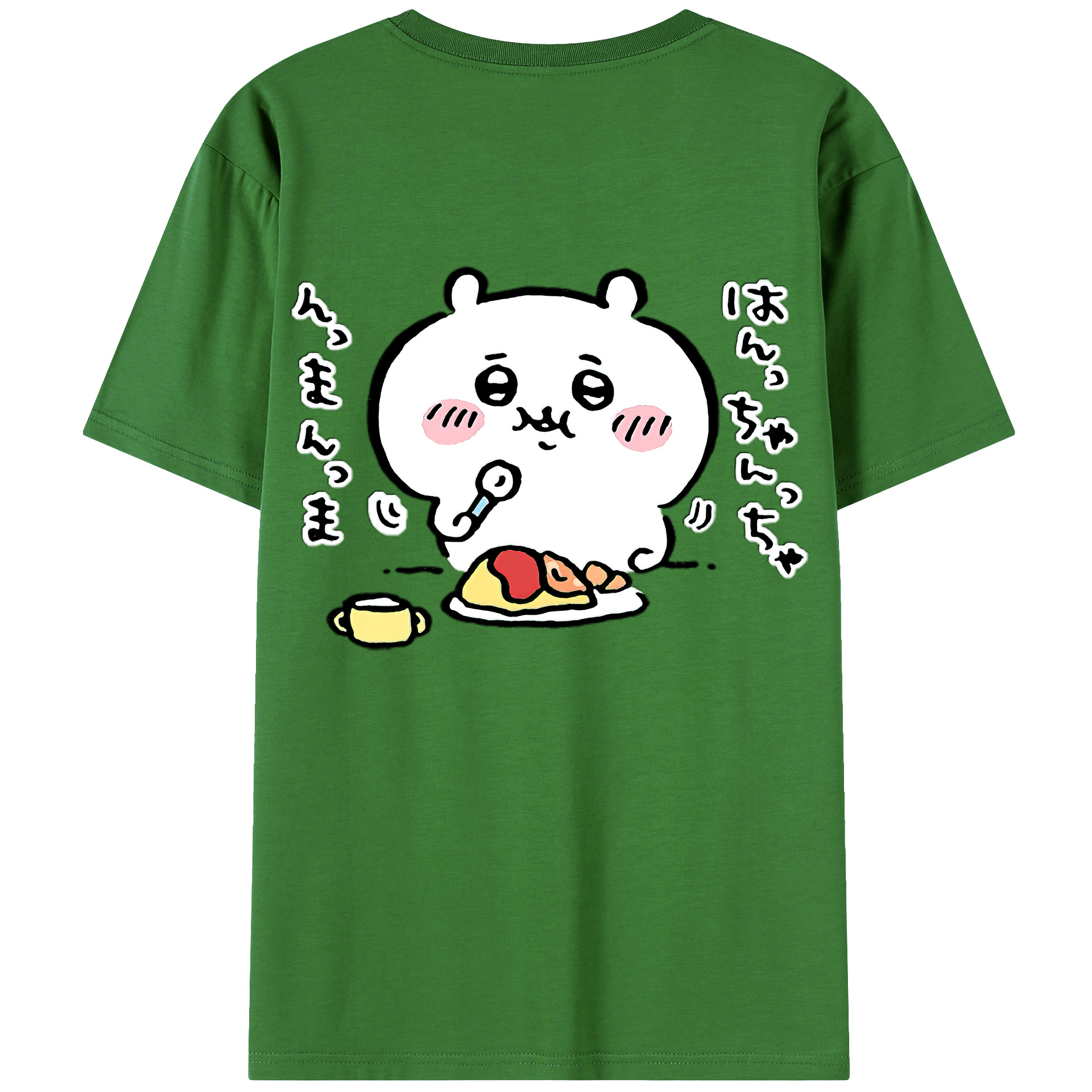 （画像用） ちいかわ ちいかわ Chii-kawa chiikawa レディース半袖Tシャツ(バックプリント)